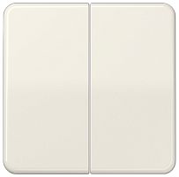 Лицевая панель Jung CD500 для 2-кл. выключателя слоновая кость картинка